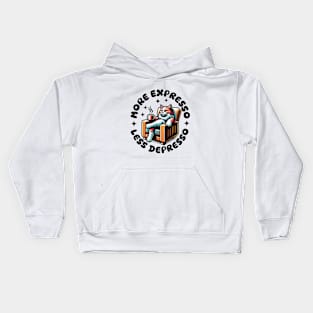 More Expresso Less Depresso Kids Hoodie